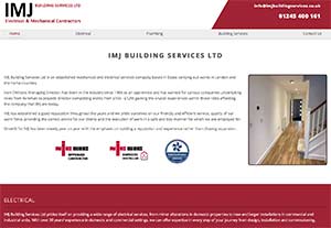 IMJ Building Services by Chelmer Web Design